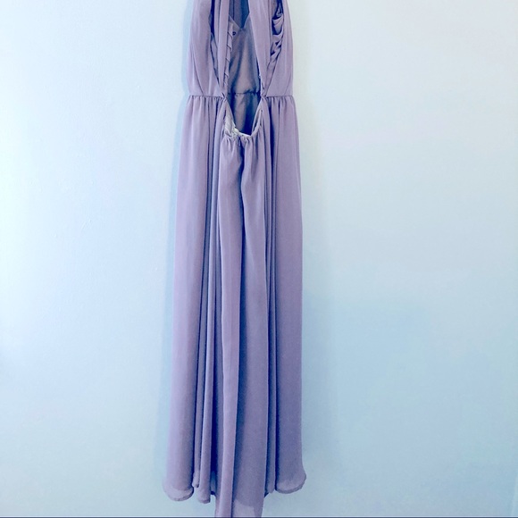 Lavender Bridesmaid/prom dress, size 4 - Picture 3 of 4